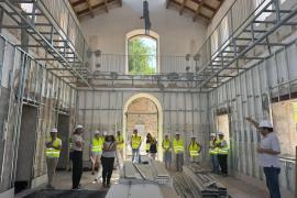 Les obres del centre de dia es troben al 50% de la seva execució