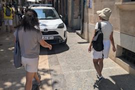 Els agents controlen els punts amb més afluència de visitants.