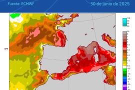Les aigües del Mediterrani occidental arriben als 30 ºC