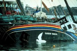 40 anys de l'atac terrorista dels serveis secrets francesos contra el Rainbow Warrior, vaixell de Greenpeace