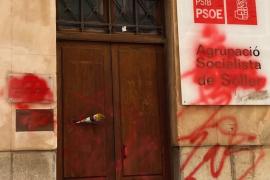 Façana de la seu del PSOE avui.