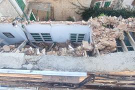 Vista interior de l’habitatge des del lateral del teatre Defensora.