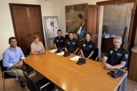 La Policia Local de Santanyí incorpora tres nous agents interins per reforçar la seguretat