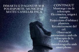 Llàgrimes de Sant Llorenç 2025: Inca organitza una nova edició del taller d’astronomia i observació de Perseids