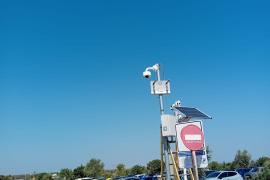 El Govern instal·la càmeres per a mesurar l’ocupació del pàrquing del Parc Natural des Trenc