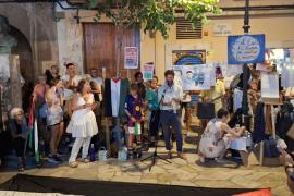 Centenars de persones es varen mobilitzar en suport del poble palestí.