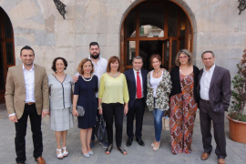 El nou batle del PSIB a Inca després del ple.