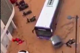 Diluvi damunt les Pitiüses: cauen 200 litres per metre quadrat en dues hores a Eivissa