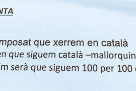 «Lo pròxim serà que siguem 100 per 100 catalans?» demana el grup de Ciudadanos al president del Consell