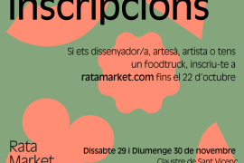 Rata Market arriba per primera vegada a Manacor: un mercat d’artesania, disseny i cultura al Claustre de Sant Vicenç Ferrer