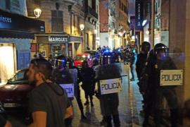 Passa a disposició judicial el jove detingut per motius polítics: l’acusen de «desordres públics i atemptat contra un agent»