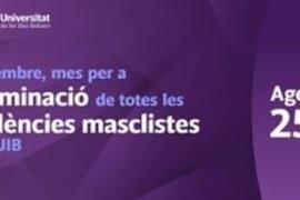 Novembre per a l’eliminació de totes les violències masclistes a la UIB