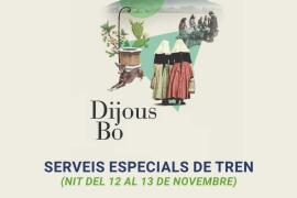 Serveis especials de tren per al Dimecres Bo