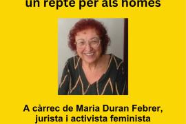 L'OCB de Manacor organitza la conferència 'Combatre la violència contra les dones: un repte per als homes'