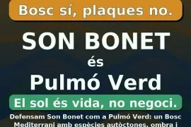 Son Bonet Pulmó Verd fa una crida a acudir al ple de l’Ajuntament de Marratxí per a demanar transparència