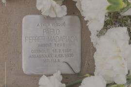 Acte de reparació de la memòria de Pablo Ferrer Madariaga a Inca