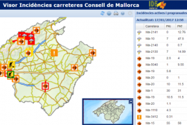 Consulta l'estat de les carreteres de Mallorca