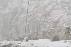 La neu torna a Mallorca