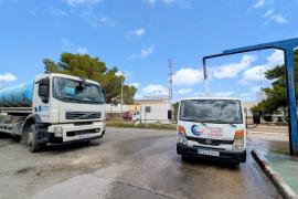 El Govern instal·larà nous punts per a omplir camions cisterna d'aigua dessalada a Bunyola, Petra, Alcúdia i Ciutadella