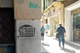 L'auge del lloguer vacacional provoca rebuig entre els veïnats de Palma.