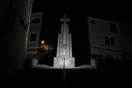 Bunyola instal·larà un monument als talladors de pi allà on era la creu franquista