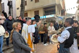 El Port d’Andratx ha celebrat aquest dissabte les seves tradicionals beneïdes en honor a Sant Antoni.