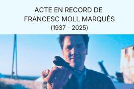 OCB, GOB i Editorial Moll faran un acte d’homenatge a Francesc Moll Marquès a La Trapa