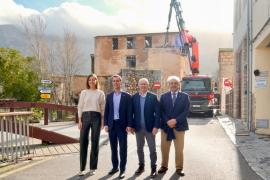 Comencen les obres a Sa Fàbrica Nova de Sóller, futur Museu del Tèxtil de Mallorca