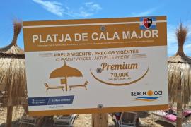 Tarifes inflades i irregularitats en la licitació dels serveis de temporada de les platges de Palma
