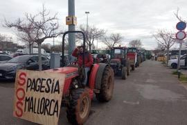 Tractorada a Mallorca contra la política agrària europea i l’acord amb el Mercosur