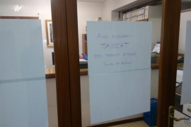 El departament d'obres tancarà un dia per setmana