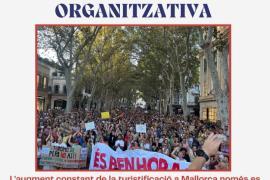 El GOB organitza una assemblea de la Plataforma Menys Turisme, Més Vida