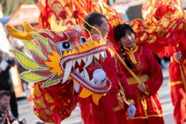 Programa de la celebració de l’Any Nou Xinès al barri de Pere Garau de Palma