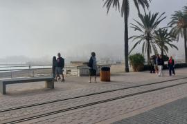 La boira cobreix el Port i part de Sóller