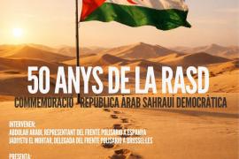 Acte commemoratiu del 50è aniversari de la proclamació de la República Àrab Sahrauí Democràtica