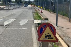 MÉS ha denunciat el mal estat de la senyalització de les obres de Son Horrach.