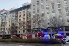 Incendi a un edifici de les Avingudes de Palma