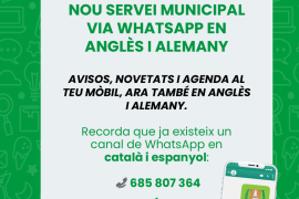 Sencelles posa en marxa un canal de WhatsApp multilingüe per als residents estrangers