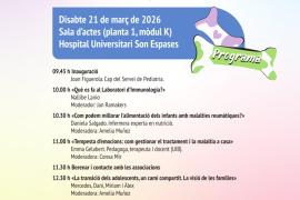 Jornada per a Pacients de Reumatologia Infantil a Son Espases