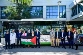 L’EMT de Palma dona dos autobusos a al Sàhara que viatjaran en la pròxima caravana humanitària amb 30 tones de material sanitari