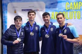 Josep Castro es penja tres medalles al Campionat d'Espanya de natació absolut