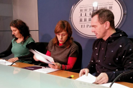 Laura Camargo, al centre de la imatge.