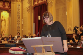 Xelo Huertas, aquest dijous al Parlament.