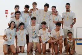 L’Aquàtics Sóller cadet aconseguí guanyar els seus partits per jugar la final i proclamar-se just vencedor del torneig.