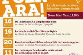 Folk ara!, el cicle de conferències sobre cultura folk, art i disseny