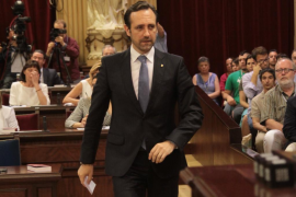 José Ramon Bauzá el dijous passat al Parlament.