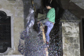 Imatge d'arxiu d'e la festa del Pi de Pollença per Sant Antoni.