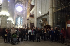 Un moment del recorregut de ‘Palma en femení’.