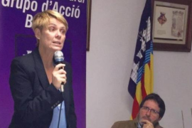 Una imatge recent d’Aguiló en una conferència al GAB.