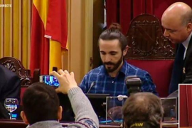 El president del Parlament, Baltasar Picornell.